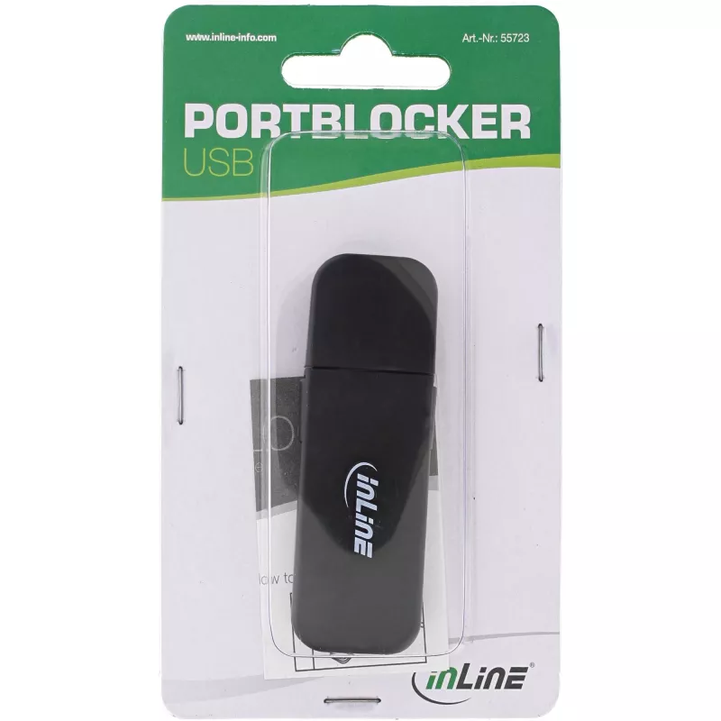 InLine USB prievadų blokatorius, 4 prievadų