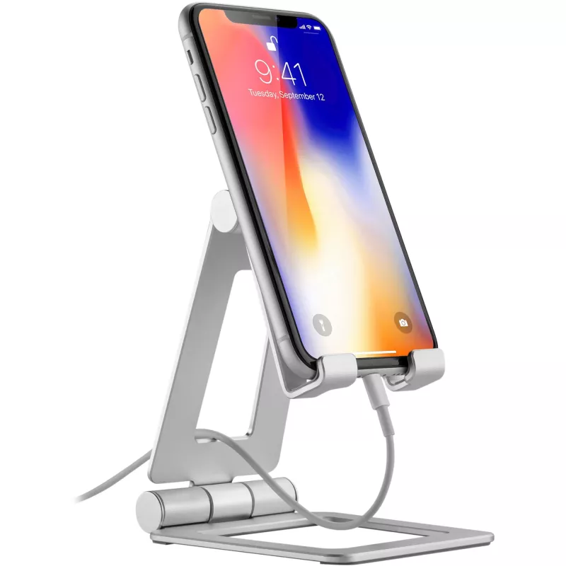 Universal laikiklis išmaniesiems telefonams ir planšetėms InLine 55729A, iki 10 colių, reguliuojamas užspaudimas, stalui/tvirtinimui