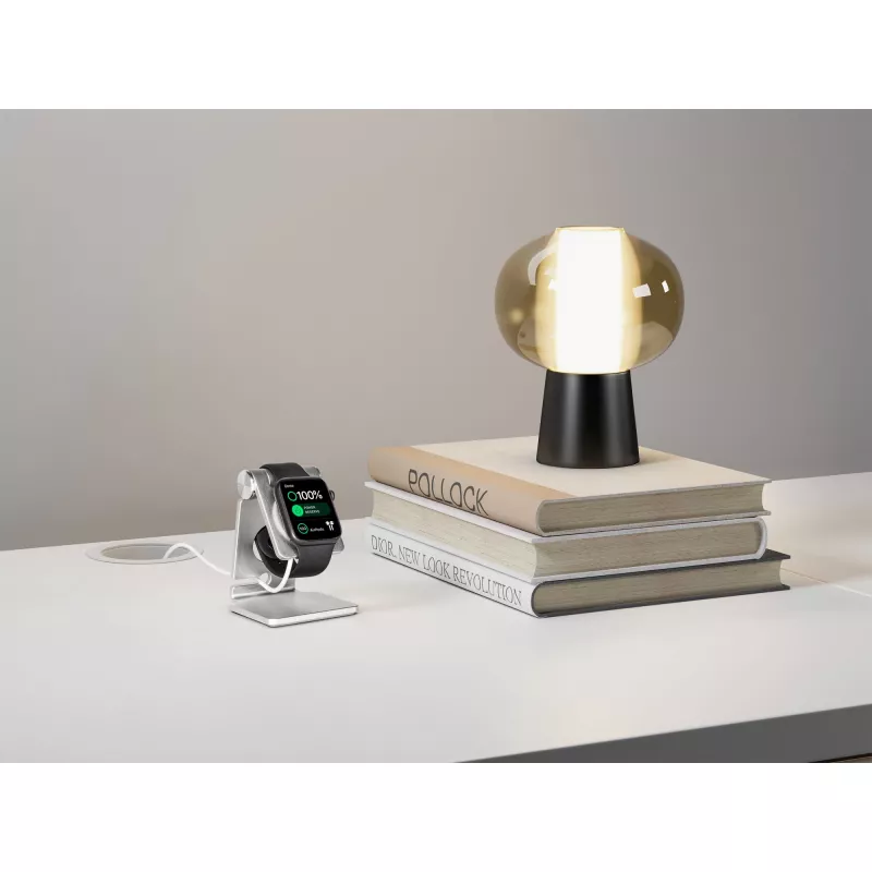 Laikiklis InLine Aliumininis laikiklis Apple Watch sidabrinis
