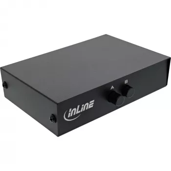 InLine Serial jungiklis rankinis 2 prievadų RS232 9 kontaktų Sub-D Laidinis
