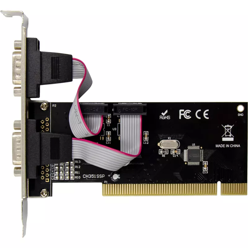 InLine PCI daugiafunkcis I/O valdiklis su 2 DB9 nuosekliaisiais prievadais