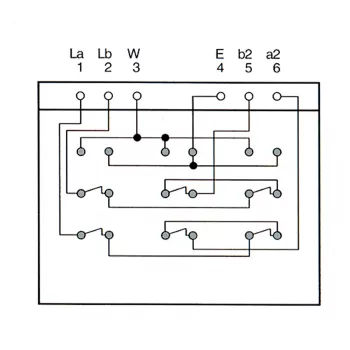 InLine Telefono jungiamoji dėžutė paviršiui TAE-N/F/N