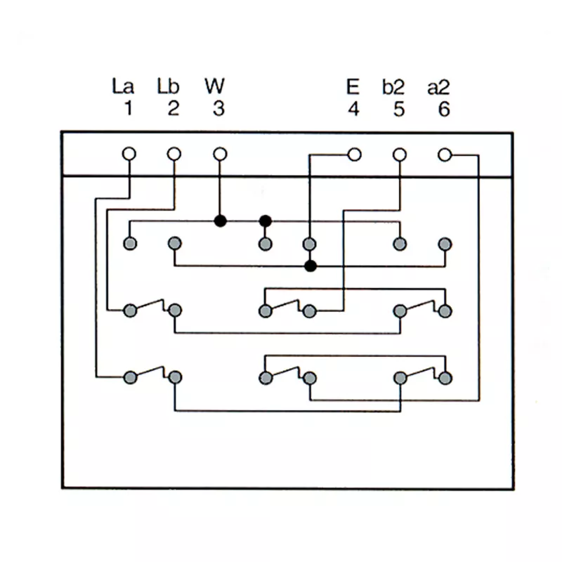 InLine Telefono jungiamoji dėžutė paviršiui TAE-N/F/N