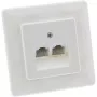 InLine ISDN sieninė jungtis 2x RJ45 moteriška 2x 8 prievadai 69989C