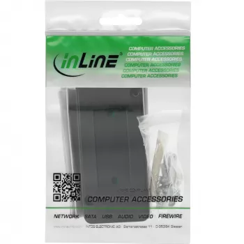InLine 69992B jungiamoji dėžutė Cat.6A 600 MHz LSA ekranuota