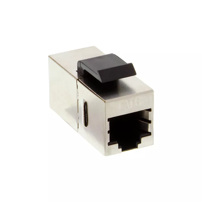 InLine RJ45 modulė moteriška-moteriška SNAP-In Cat.6 STP 74206M