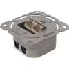 InLine 75602K Sieninė montažinė dėžutė 2x RJ45 vertikaliai, paviršiniam arba įleidžiamam montavimui