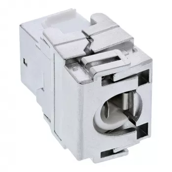 InLine Premium RJ45 Keystone Jack Snap-In modulis Cat.6a su dulkių dangteliu