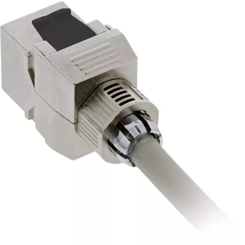 InLine 76202F RJ45 Keystone Jack Snap-In modulis Cat.6a