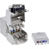 InLine Keystone RJ45 lizdas plonas, SNAP-In, Cat.8.1, integruotas kabelio raištis