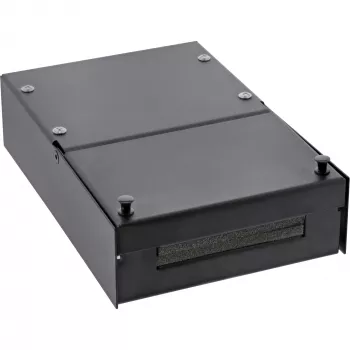 InLine paviršinio montavimo dėžutė keystone 4x RJ45 juoda 76202X