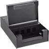 InLine paviršinio montavimo dėžutė keystone 4x RJ45 juoda 76202X
