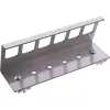 InLine 76203G metalinis Keystone užspaudžiamas laikiklis DIN bėgiui, 6 prievadai