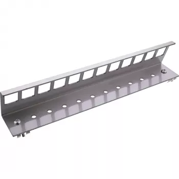 InLine 76203I metalinis Keystone laikiklis DIN bėgiui, 12 prievadų
