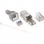 InLine RJ45 kištukas Cat.6A 500MHz lauke montuojamas ekranuotas 76204A