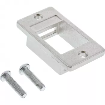 InLine Keystone SNAP-In laikiklis, viengubas, metalinis, plokščiam paviršiui