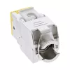 InLine Keystone RJ45 lizdas, ekranuotas, Cat.6A, geltonas, 8 vnt. pakuotė