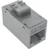 InLine Keystone RJ45 lizdas, neekranuotas, Cat.6A, pakuotėje 8 vnt., pilka