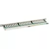InLine Patch Panel Cat.6 24 prievadų 19 colių 0,5U šviesiai pilkas RAL7035