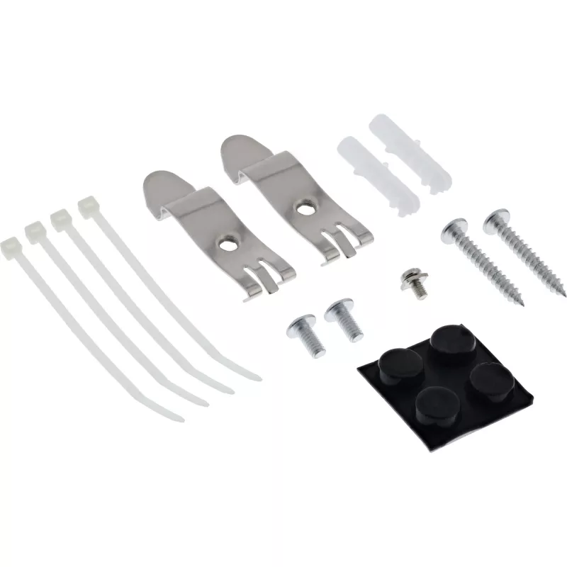 InLine Desktop Consolidation Point Box 4x Keystone RJ45, metalinis, juodas RAL9005