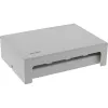InLine Desktop Consolidation Point Box 8x Keystone RJ45, metalinis, RAL7035