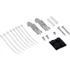 InLine Desktop Consolidation Point Box 8x Keystone RJ45, metalinis, RAL7035