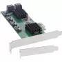 InLine 8x SATA 6Gb/s valdiklio plokštė, PCIe 2.0