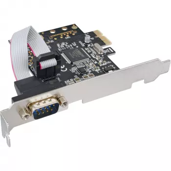 InLine sąsajos plokštė 1 prievadas serijinis 9 kontaktų PCIe, InLine, 76618D