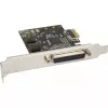 InLine PCIe sąsajos plokštė 1 prievadas lygiagretus 25 kontaktų + 2 prievadai nuoseklūs 9 kontaktų