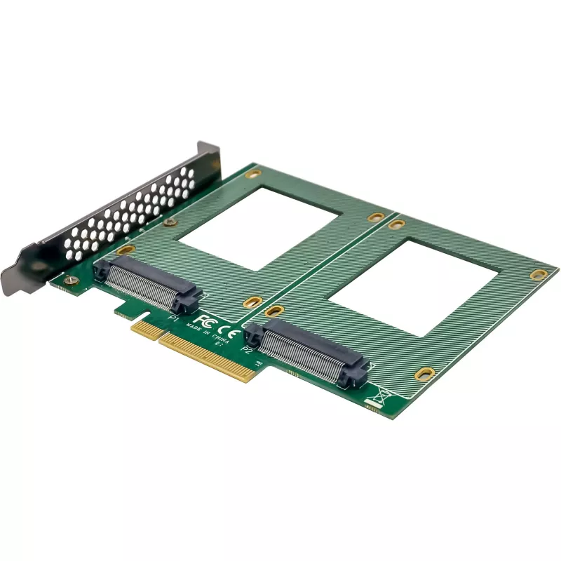 InLine 76660P Vidinė U.2 adapterio PCIe kortelė, vyriškoji jungtis, 4 Gbit/s, 3.3 V