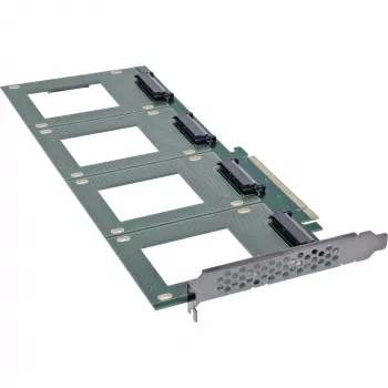 InLine 76660R Vidinė U.2 sąsajos kortelė PCIe Vyriška 4 Gbit/s