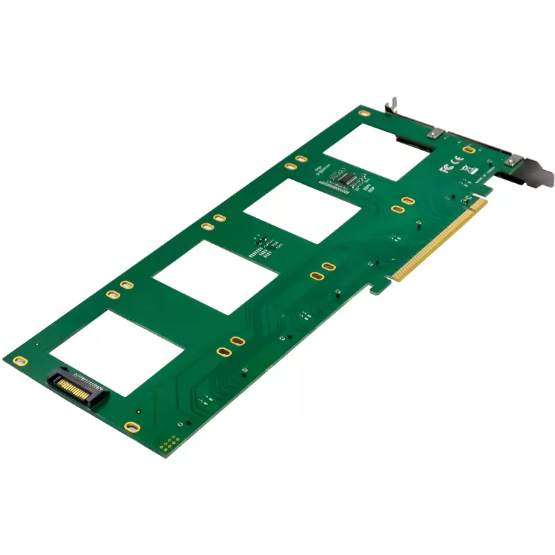 InLine 76660R Vidinė U.2 sąsajos kortelė PCIe Vyriška 4 Gbit/s