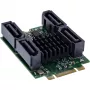 InLine 76660U Vidinis SATA sąsajos adapteris M.2 į SATA 6 Gbit/s