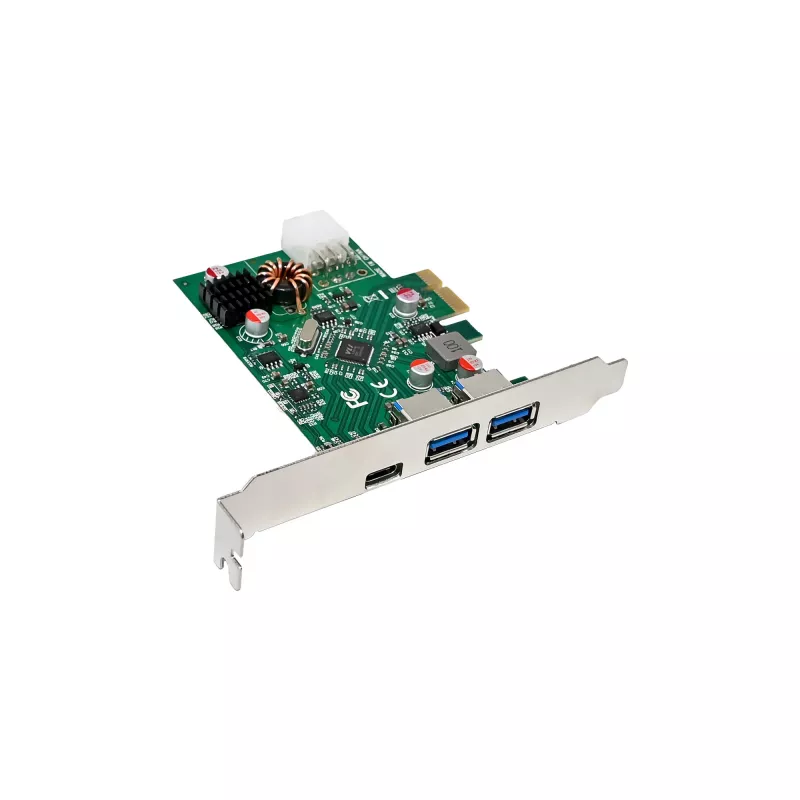 InLine 76661M sąsajos plokštė / adapteris vidinis USB 3.2 Gen 1 (3.1 Gen 1), USB Type-C