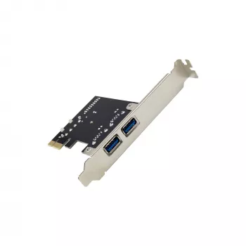InLine 2+2 prievadų USB 3.2 Gen.1 pagrindinis valdiklis, PCIe, su SATA maitinimu ir žemo profilio kronšteinu