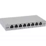 InLine Patch panel Cat.6A 0,5U 8 prievadų, stalas/siena/bėgelis, pilka, dulkių apsauga
