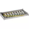 InLine Patch panel Cat.6A 0,5U 8 prievadų, montavimui ant stalo/sienos, šviesiai pilka RAL7035