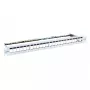 Blank Patch Panel InLine 76824A 19 inch Cat.6A 24 Port 1U šviesiai pilka