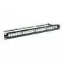 InLine Blank Patch Panel 76824B 19 colių Cat.6A 24 prievadų 1U juoda