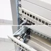 InLine Blank Patch Panel su ištraukiamu 19 colių 24 prievadų 1U šviesiai pilka