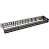 InLine Blank RJ45 Keystone skydelio plokštė 19 colių, 48 prievadų, 1U, juoda
