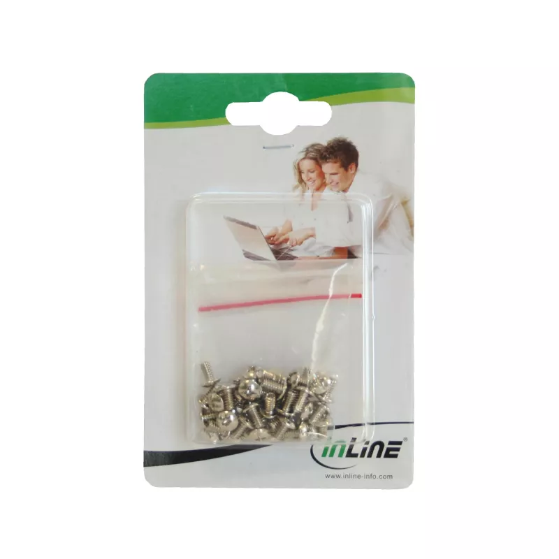 InLine varžtų rinkinys 3,5 colio kietiesiems diskams, 50 vnt.