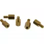 InLine Tarpiklių varžtų rinkinys pagrindinei plokštei 50 vnt., M3×5 mm, geltoni