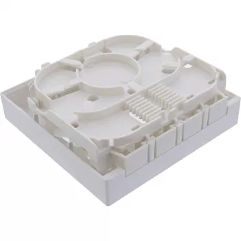 InLine FTTH tuščia užbaigimo dėžutė iki 4x LC dupleks / 4x SC simpleks, balta