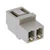 InLine Fiber optinis adapteris duplex LC/LC moteriškas daugiamodis keraminė įvorė