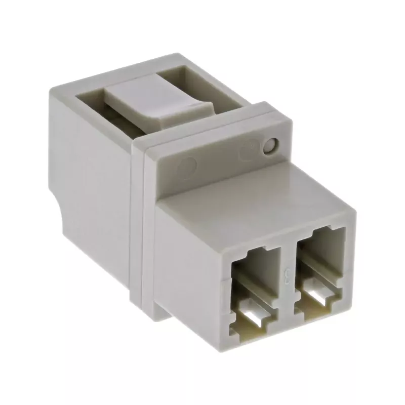 InLine Fiber optinis adapteris duplex LC/LC moteriškas daugiamodis keraminė įvorė