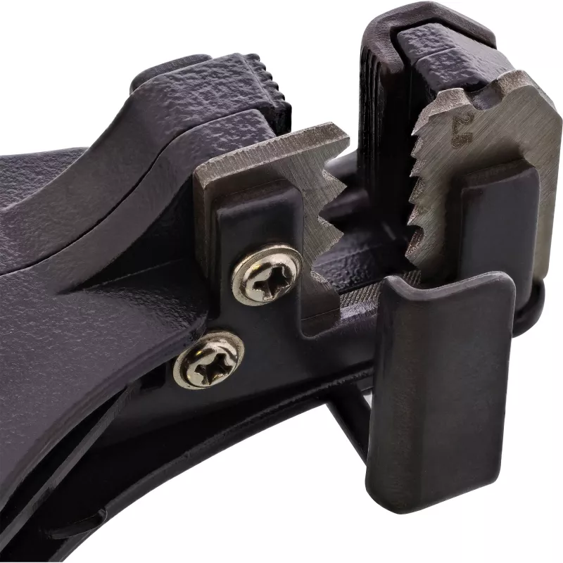 InLine 94101 – rankinis saulės kabelių nuėmiklis 2,5/4,0/6,0 mm², 75×180×35 mm, juodas/raudonas