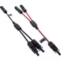 InLine 95020 saulės kabelių Y-skirstytuvas žemai/vidutinei/aukštai įtampai, 4 mm², 1500 V, 30 A, 0,36 m