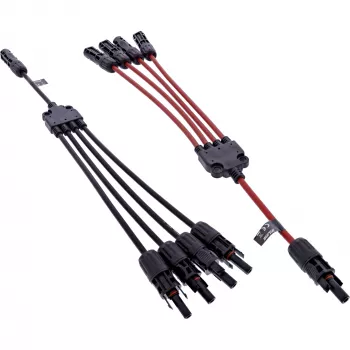 InLine 95040 saulės kabelio Y-skirstytuvas, 4 mm², 1500 V, 30 A, 0,42 m