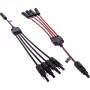 InLine 95040 saulės kabelio Y-skirstytuvas, 4 mm², 1500 V, 30 A, 0,42 m